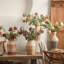 Artificial Single Rose Stem 28.7" Tall
