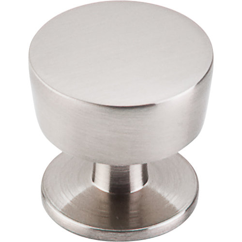 Essex 1 3/16" Diameter Round Knob, Brushed Satin Nickel