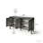 60'' Premium Rustic American Farmhouse Credenza-527794256