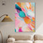 Toile mélangée «Horizon Colors Modern Color Abstract» par Art Remedy-107456866-107456857