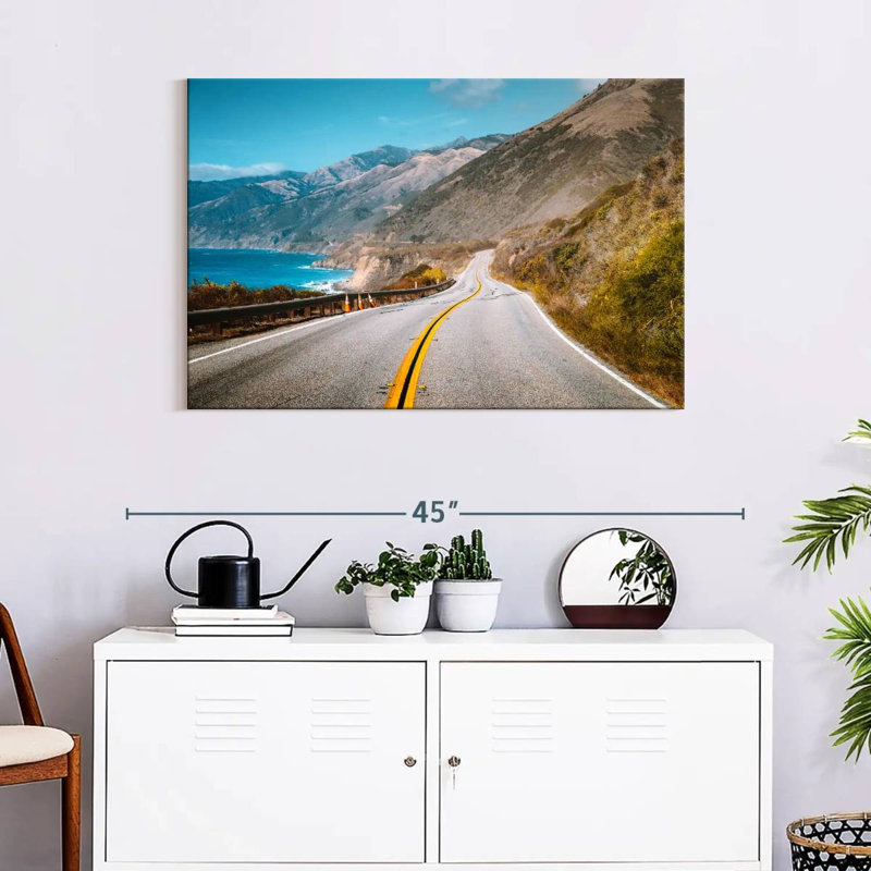 Mehar Highway One, 24" H x 36" W