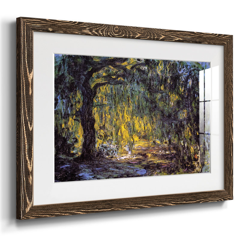 " Weeping Willow 2, 1918 ", Walnut, 22" H x 32" W