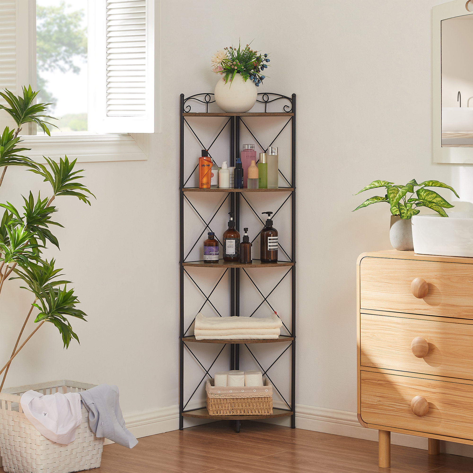 Trent Austin Design® Predmore Steel Corner Shelving Unit & Reviews