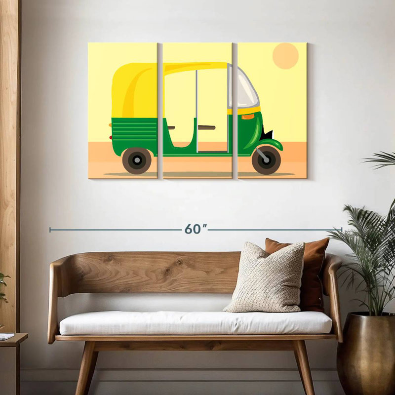 Mehar Motor Rickshaw, H 28 po x l 45 po