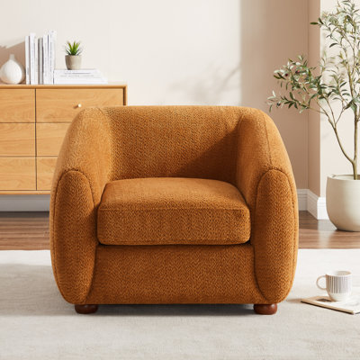 36.6 inch Upholstered Armchair