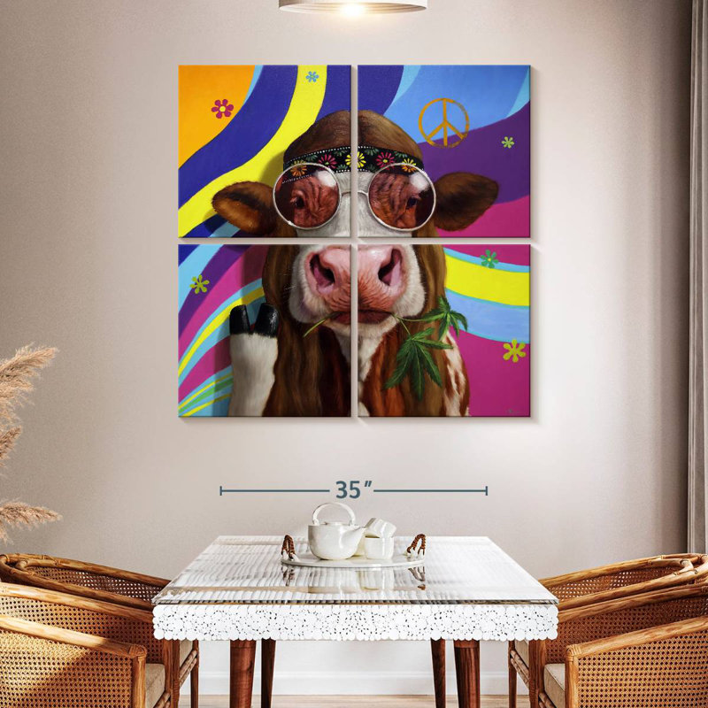 Ketti Grass Fed, 45" H x 45" W