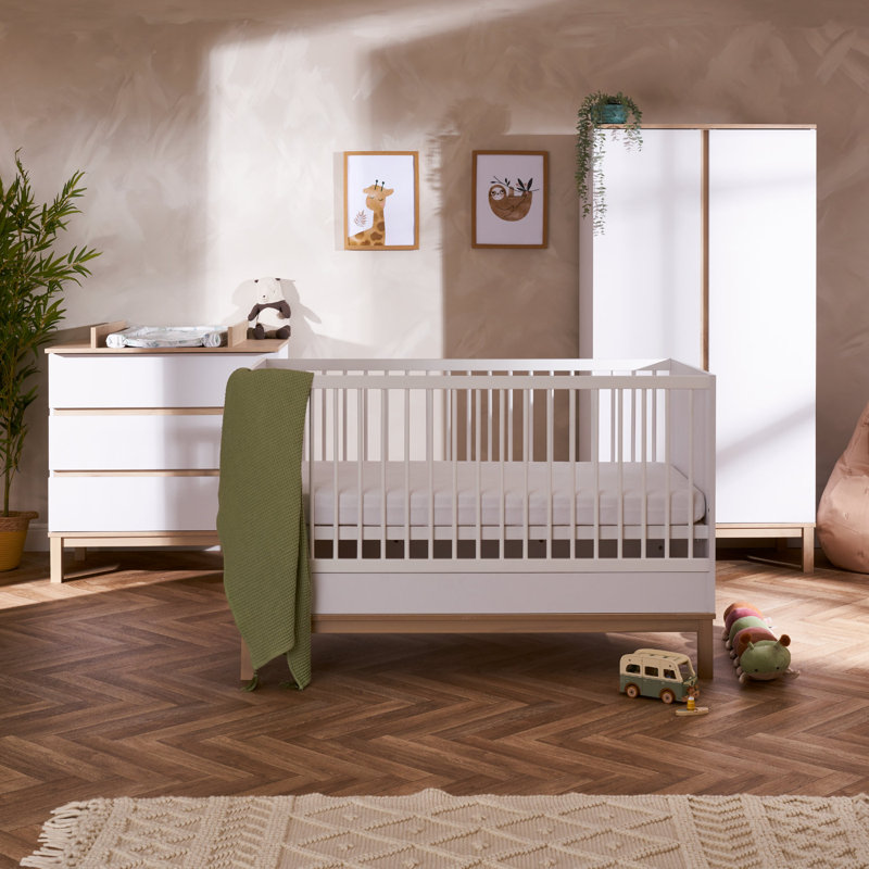 Astrid Cot Bed, White