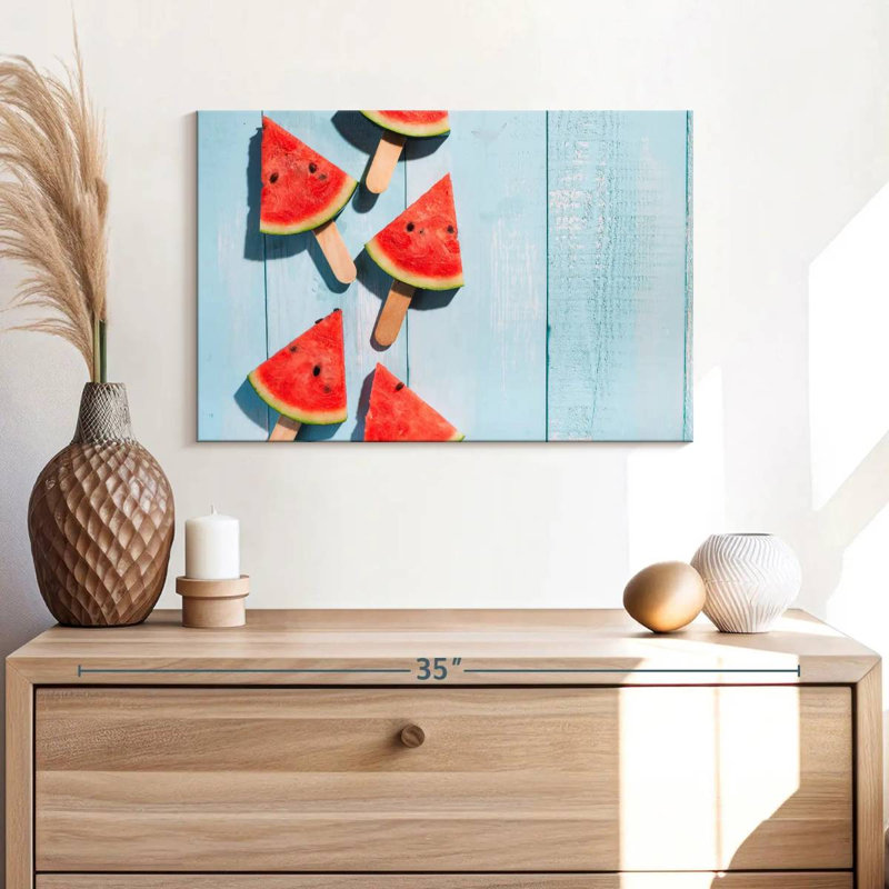 Yarlin Watermelon, 16" H x 24" W