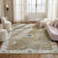 Sundara Botanique Warm Stone Multi Wool Hand-Tufted Area Rug-171866395-171866385