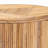 End Table With Round Tabletop, Small Side Table With Plastic Feet