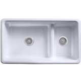 IronTones® 33" L x 18.75" W Undermount Kitchen Sink