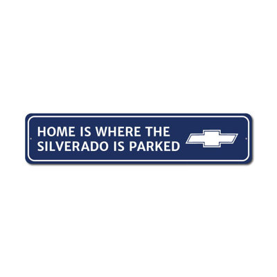 Silverado Aluminum Sign