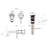 Wall Mounted Optional Single-handle Bathroom Faucet-73988560-50929083