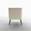 Chaise d'appoint en lin 24,8 po Laurine-68723421