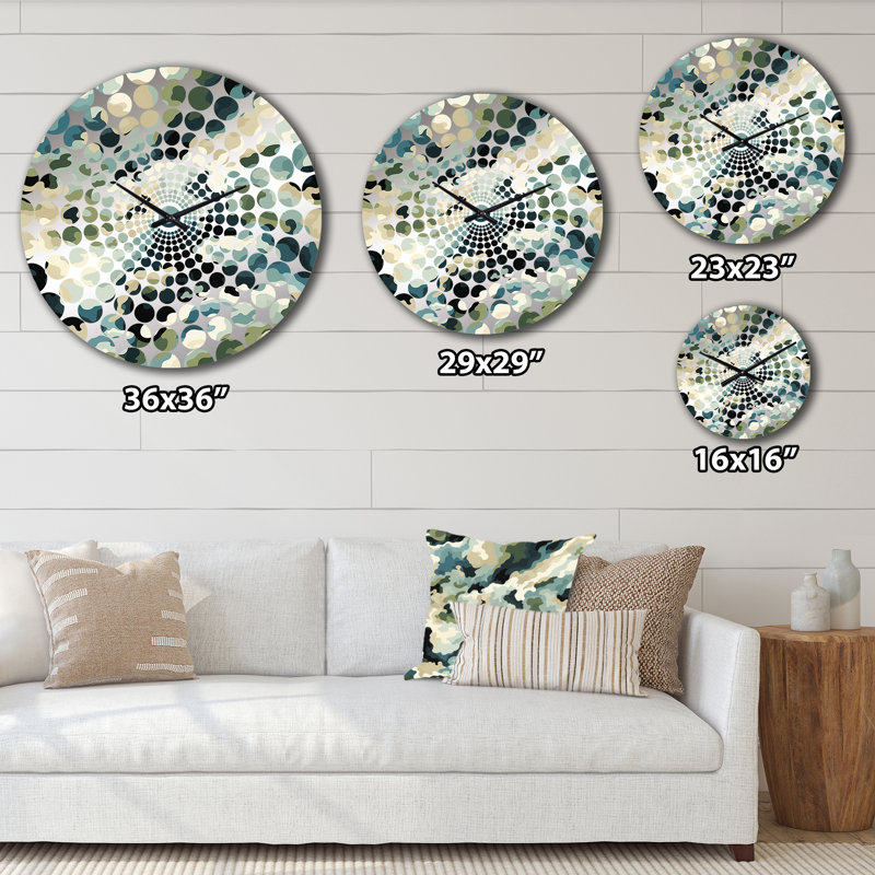 Horloge murale rétro Camo Nostalgia, Petit