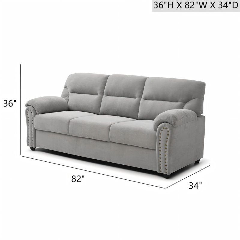 Canapé Hamilton G00552A-S - gris