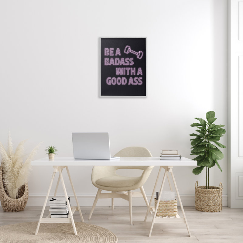 «Bad * ss With Good A», estampe numérique par Victoria Barnes, Estampe numérique Farmhouse, H 30 po x l 24 po