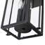 Applique murale d'extérieur 18,2 po 3 lumières noire 18,2 po-560379379-549989376