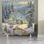Rideau de douche Thomas Kinkade