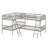 L-Shaped Bunk Bed With Ladder