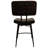 Upholstered Counter Stool with Metal Frame-801581719