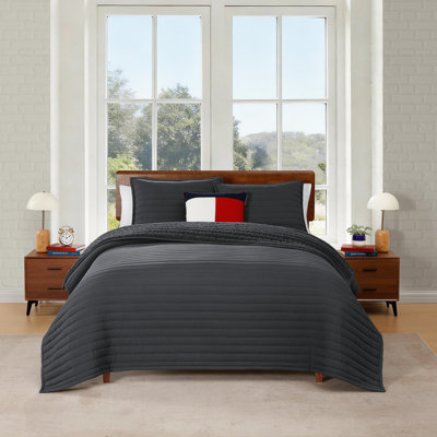 Ensemble de courtepointe Tervy Hilfiger Classic Comfort Rerversible