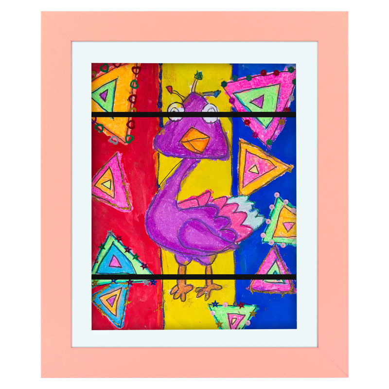 Akiria Matte Shadow Box Picture Frame - Set of 2, Pink