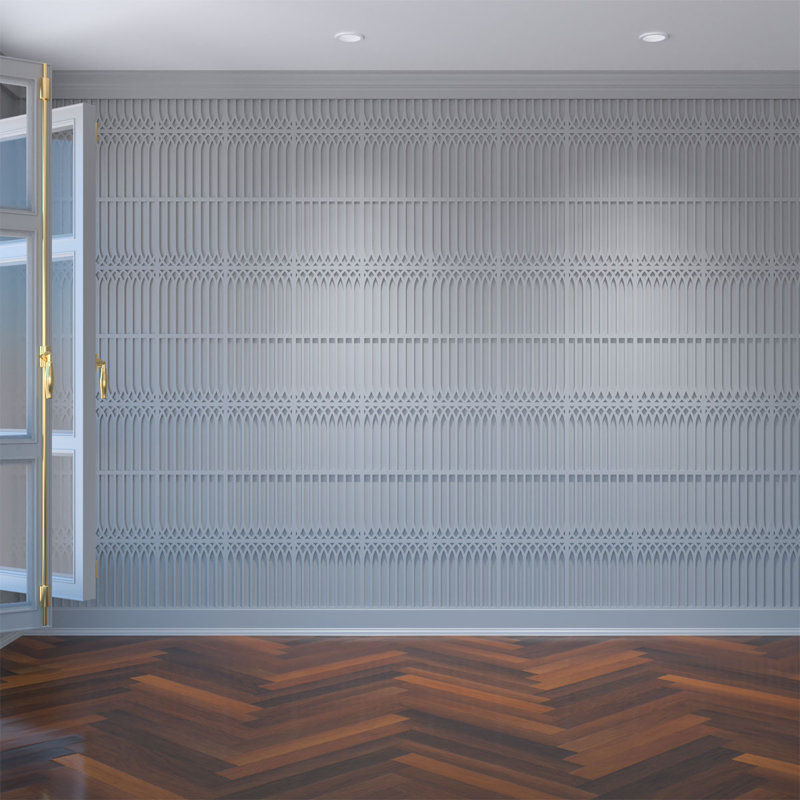 Panneaux muraux décoratifs Cedar Park, H 11,375 po x l 11,375 po x P 0,375 po
