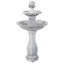 Fontaine solaire à 2 niveaux avec pile de secours Arcade-1061278050