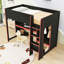 Lit de jeu Loft avec bureau, garde-robe et éclairage à DEL-296417569