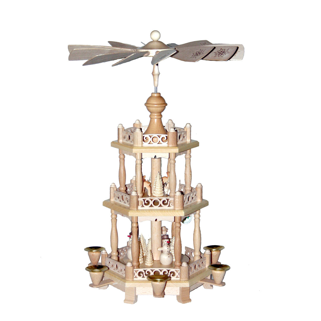 18.5'' H Tabletop Candelabra Richard Glaesser