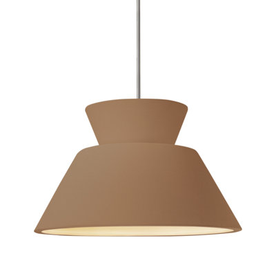 Luminaire suspendu géométrique à 1 lumière Logan