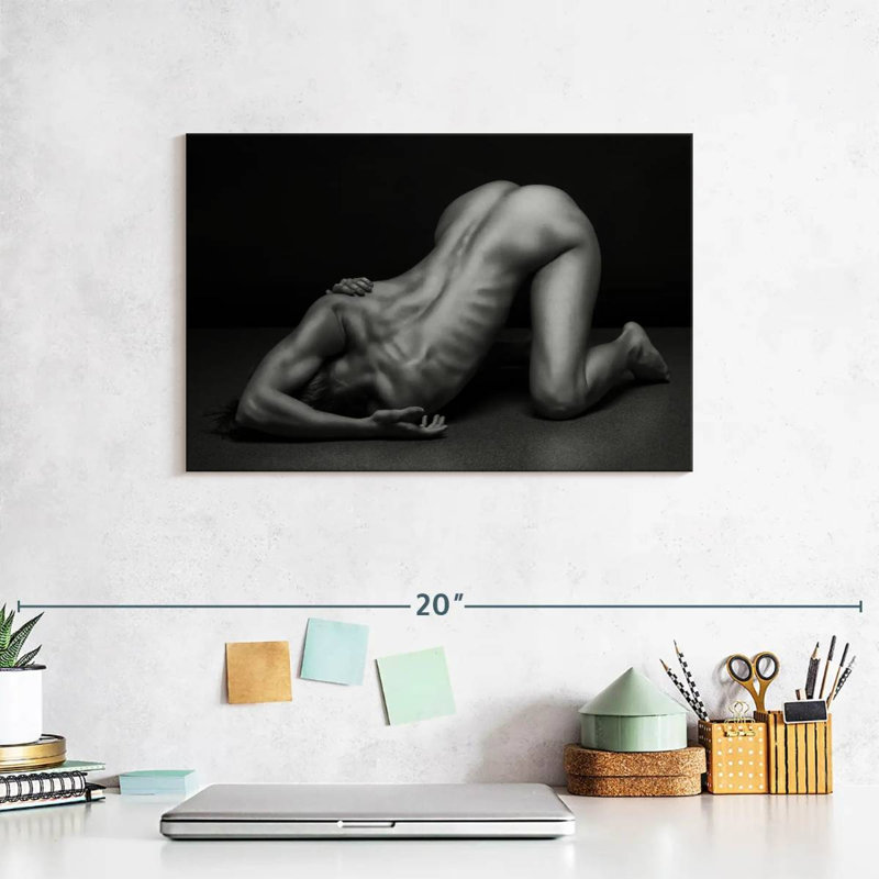 Bodyscape VI, H 8 po x l 12 po