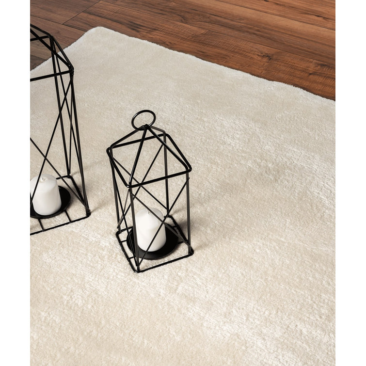The Carpet Relax - Modern Rug, Fluffy, Short Pile, Non-Slip Underside, Washable up to 30°C, Super-Soft, Fur Look, Green