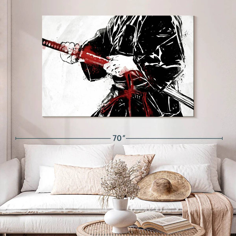 Sireci Katana Man, 34" H x 51" W