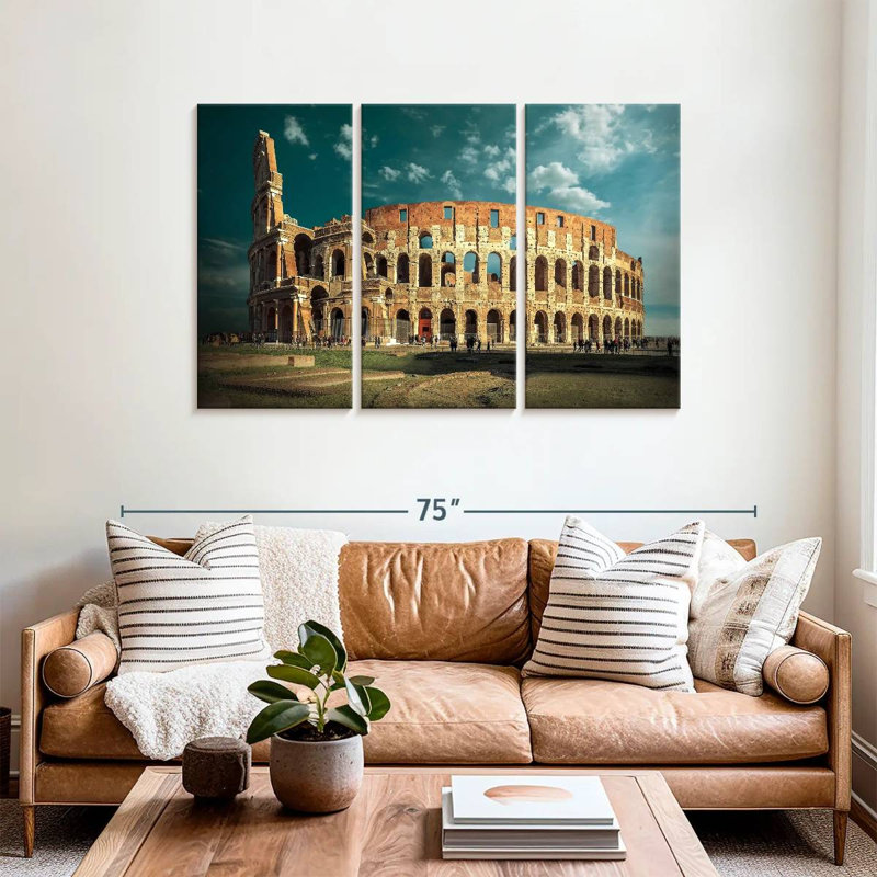 Sebbie Colosseum Sunlit à Rome, H 36 po x l 57 po