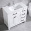 Ensemble de meuble-lavabo simple 36 po avec miroir