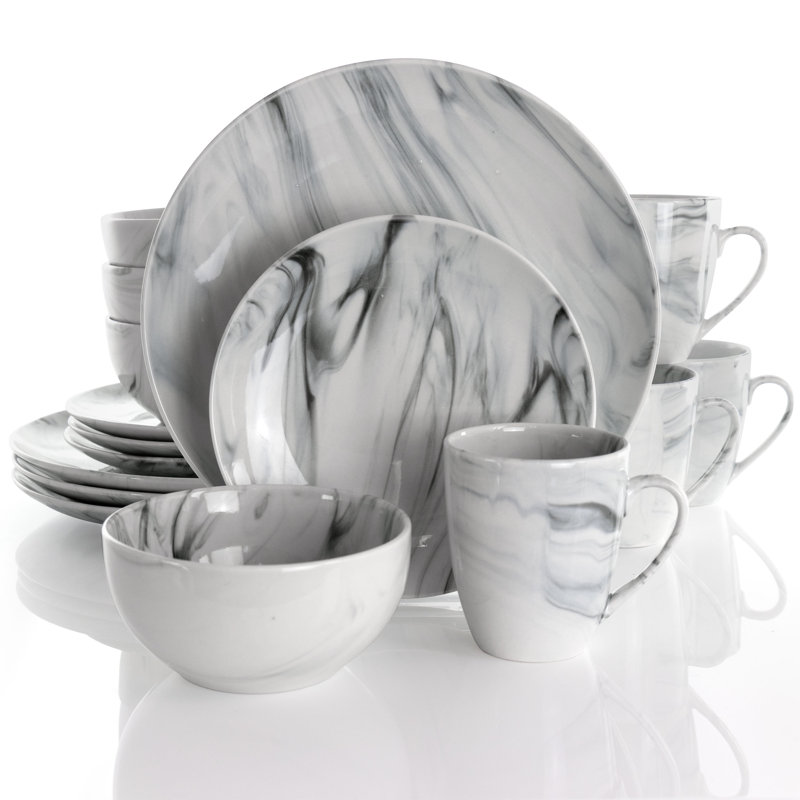 Piece Stoneware Dinnerware Set - Service for 4