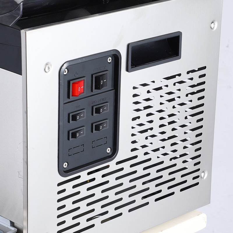 Versatile Commercial Slushie Machine – 24L/30L/36L Stainless Steel Frozen Drink & Margarita Maker, Self-Cleaning, 700W/860W Power – Ideal for Cocktails, Coffee Shops, Restaurants, Home Use