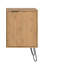 Cashel sideboard 1 Door, 3 Drawer, antique wax Industrial Design