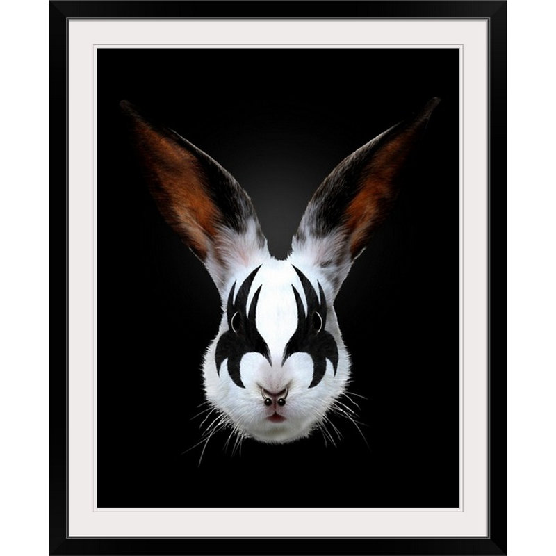 Asotin «Rabbit Rocks», impression de Robert Farkas, Cadre noir, H 23 po x l 20 po x P 1 po