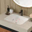 Meuble-lavabo autoportant moderne avec lavabo vasque en céramique et plateau en pierre frittée durable-823702829-823702995