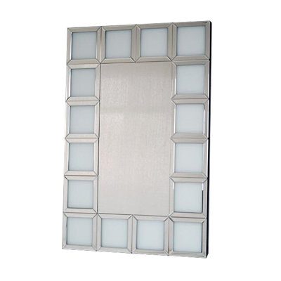 Pascal Glass Flat Wall Mirror