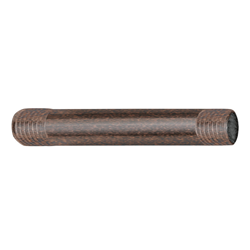 Robinet de douche commercial à bras droit de 6 po, Bronze brossé