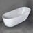 59" x 30" Freestanding Soaking Solid Surface Bathtub-90660014