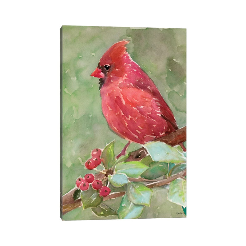 Cardinal II by Stellar Design Studio - Gallery-Wrapped Canvas Giclée on Canvas, 20.32 cm H x 30.48 cm W, Canvas
