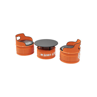 Nathaiel Pedestal Dining Set