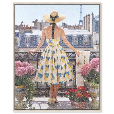 Paris Balcony Print by Oliver Gal