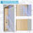 45'' Shower Panel with Fixed Shower Head-86553882
