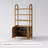 3-Tier Arched Solid Wood Vertical Bookshelf-100829927